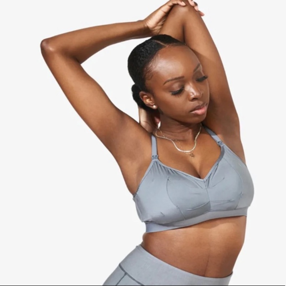 Bodily Do Anything Bra in Slate size Medium